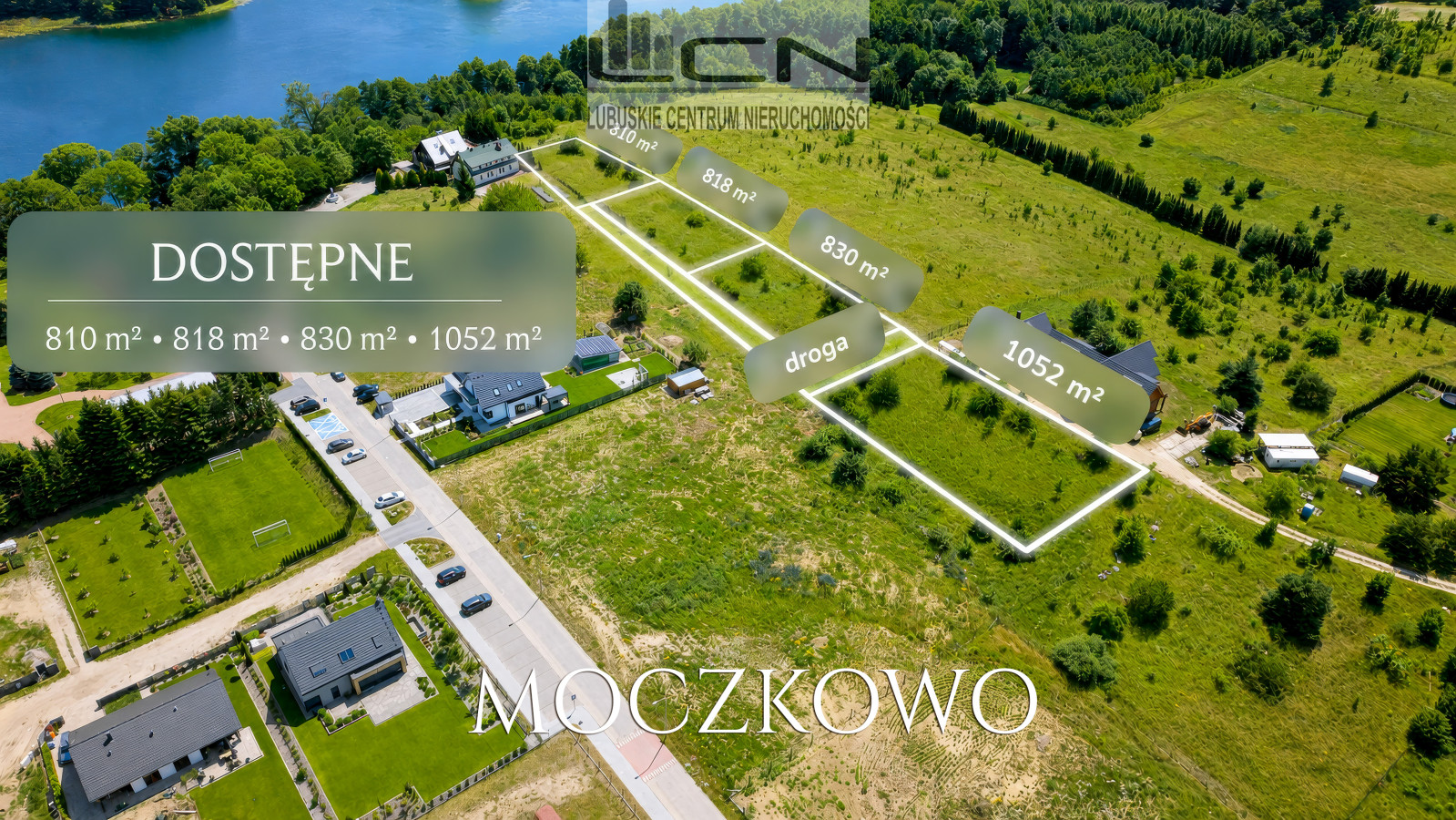 Działka Sprzedaż Moczkowo Wichrowa