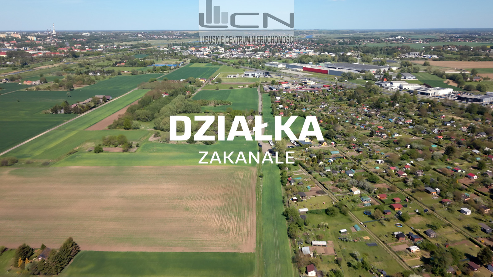 Działka Sprzedaż Gorzów Wielkopolski Zakanale Jaskółcza