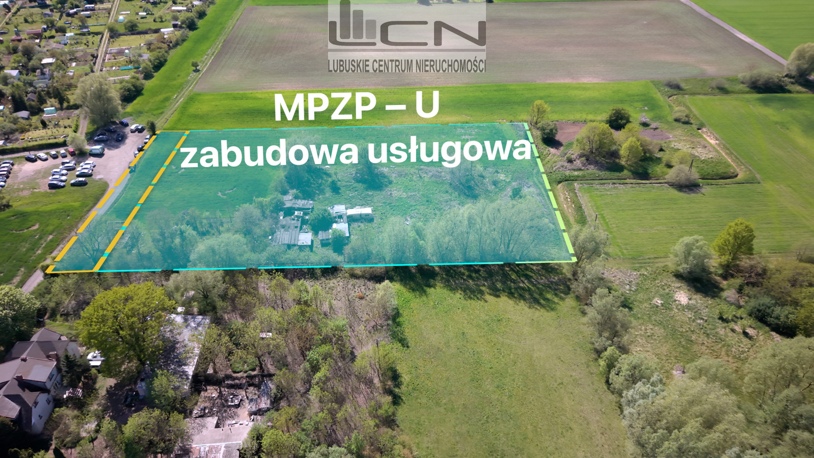 Działka Sprzedaż Gorzów Wielkopolski Zakanale Jaskółcza