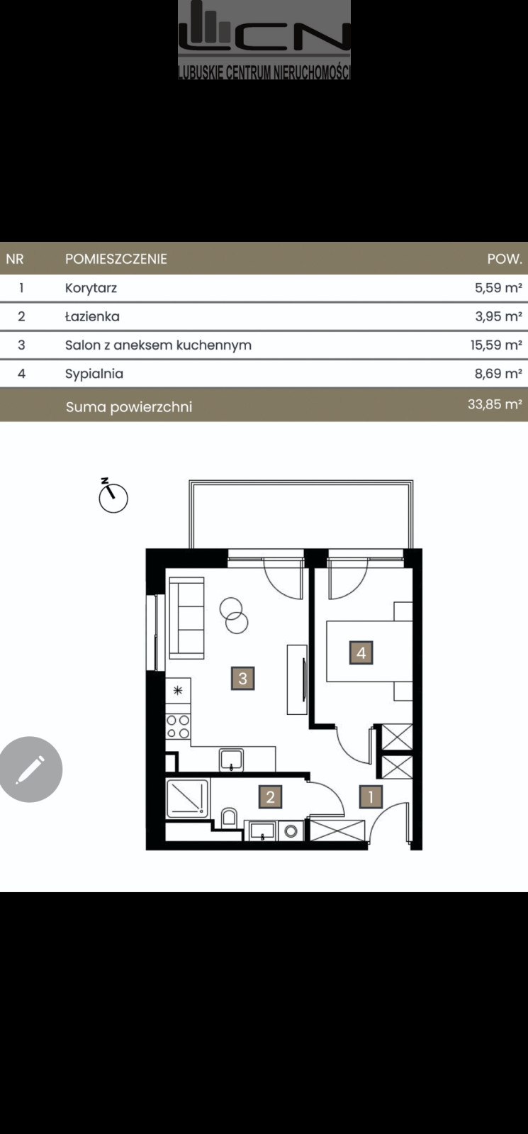 Mieszkanie Sprzedaż Dębno Włościańska