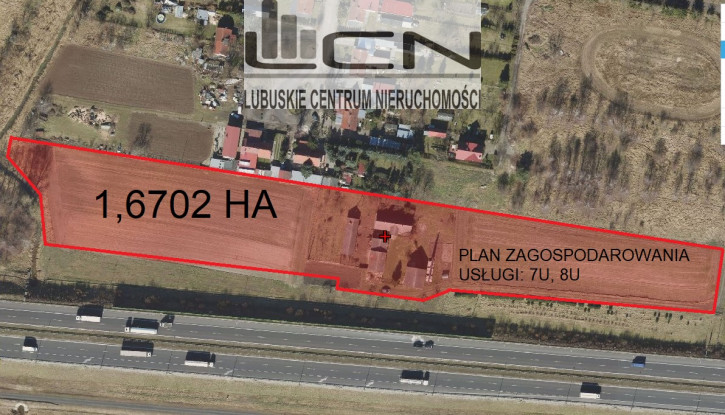 Działka Sprzedaż Gorzów Wielkopolski Zakanale Podgórna 1